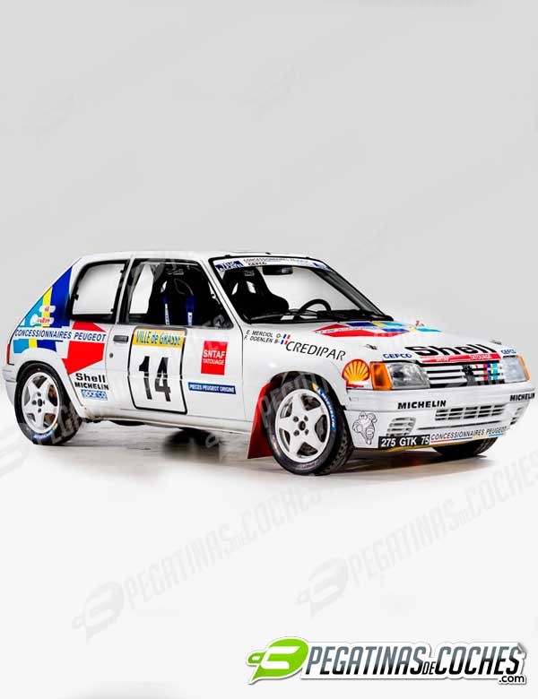 Peugeot 205 concessionnaries