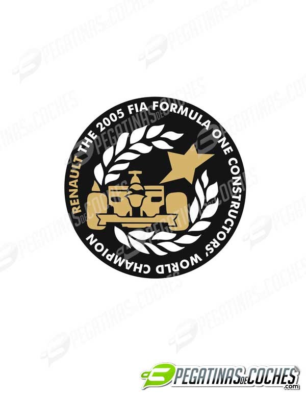 Escudo 2005 F1 Constructors' WC