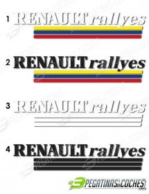 Renault rallyes