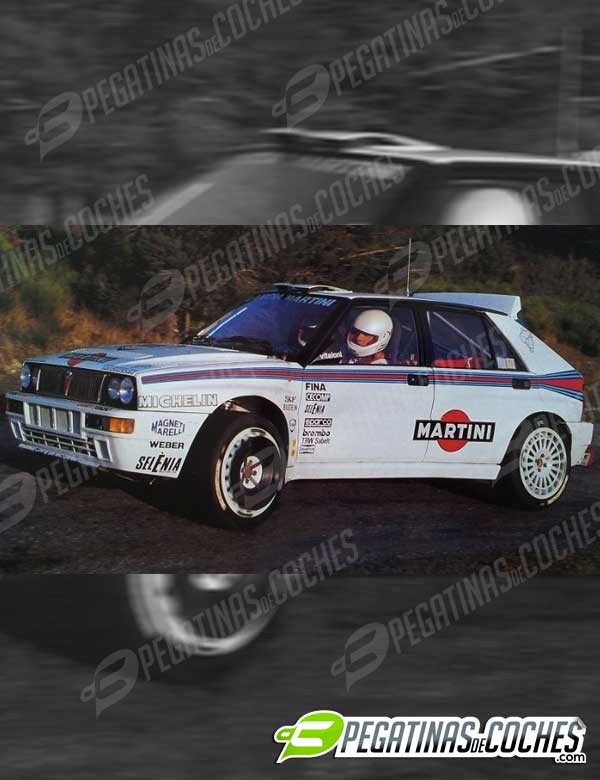 Delta HF Integrale Test Car Martini