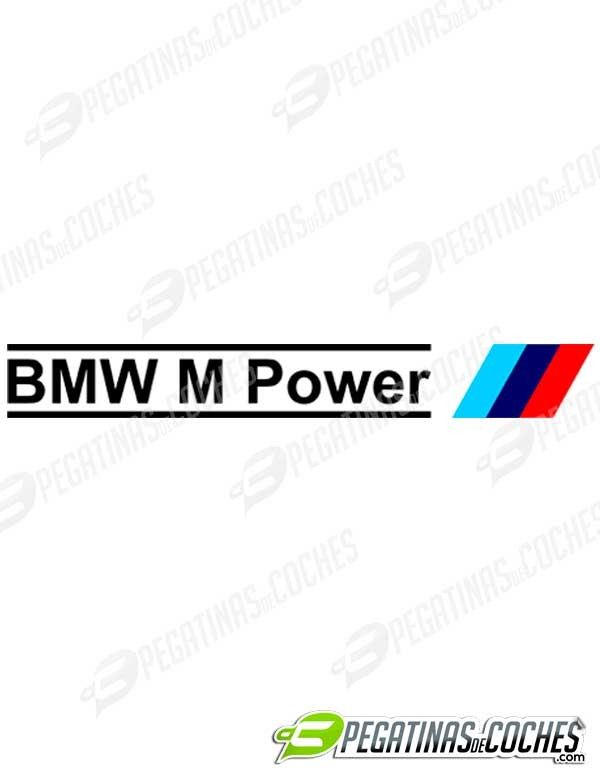 Pegatina BMW M Power 