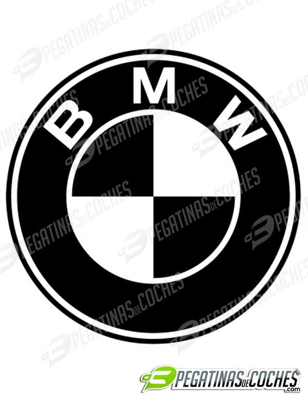 2 Pegatina adhesivos logo BMW