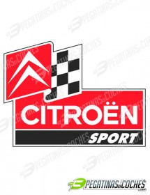 Logo Citroen Sport Bandera
