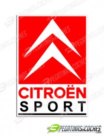 Logo Citroen Sport Vertical