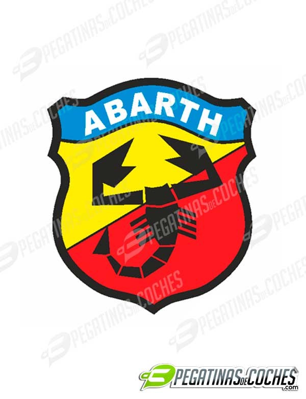 Escudo Abarth Color