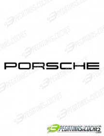 Letras Porsche