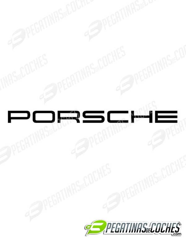 Letras Porsche